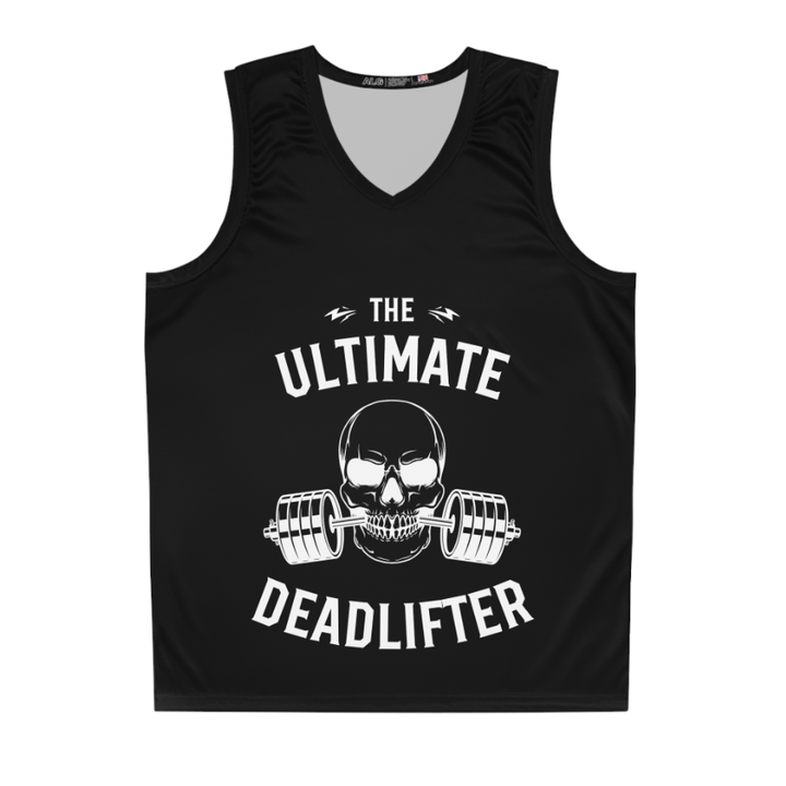 The Ultimate Deadlifter -  Basketball Jersey (AOP)